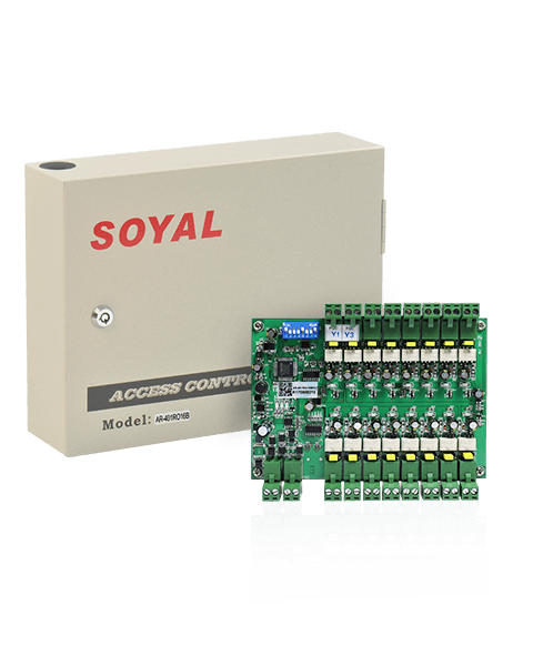 SOYAL AR-401-IO-0016R 16埠Type C繼電器輸出 I/O 模組