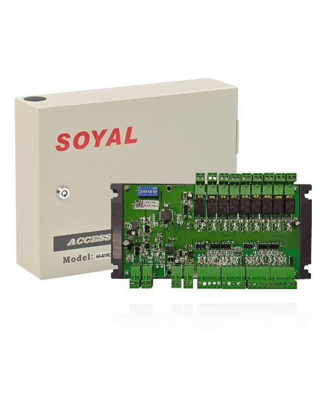 SOYAL AR-401-IO-1709R 17埠光隔離輸入 9埠Type C繼電器輸出 I/O模組