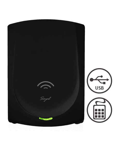 SOYAL AR-725-N USB RFID 鍵盤模擬讀卡器