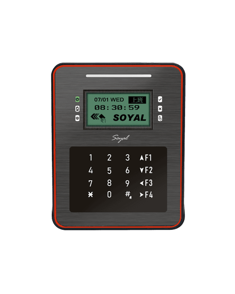 SOYAL AR-837-ER RFID感應觸摸式背光鍵盤圖形顯示控制器
