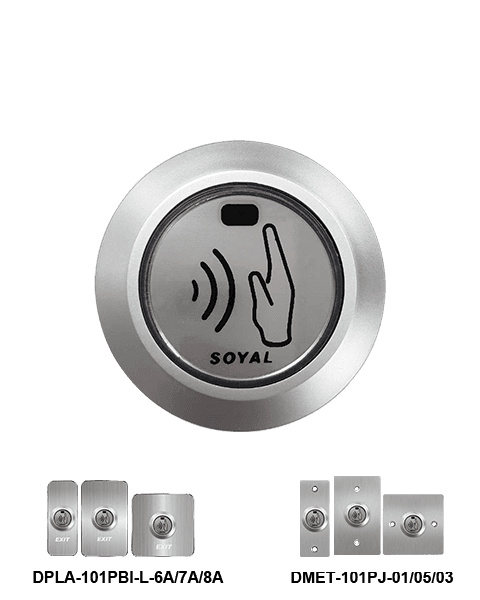 SOYAL AR-101-PBI-L 混合式開關 (紅外線+按鍵)